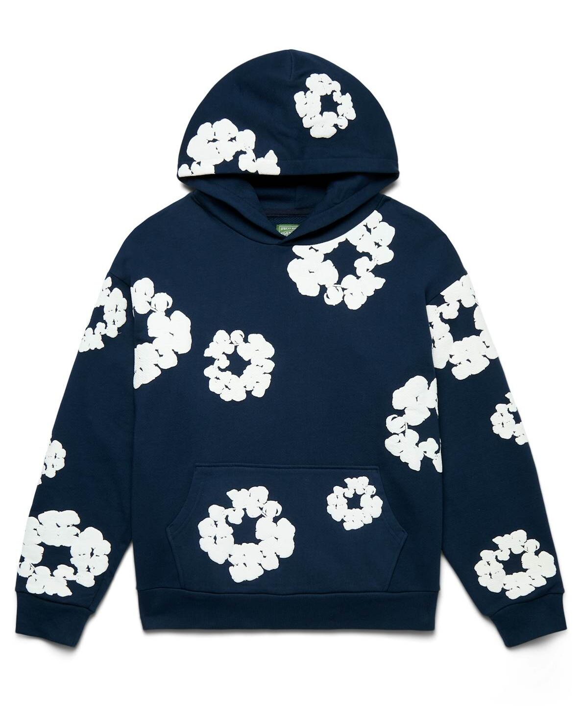 Denim Tears The Cotton Wreath Sweatshirt Navy